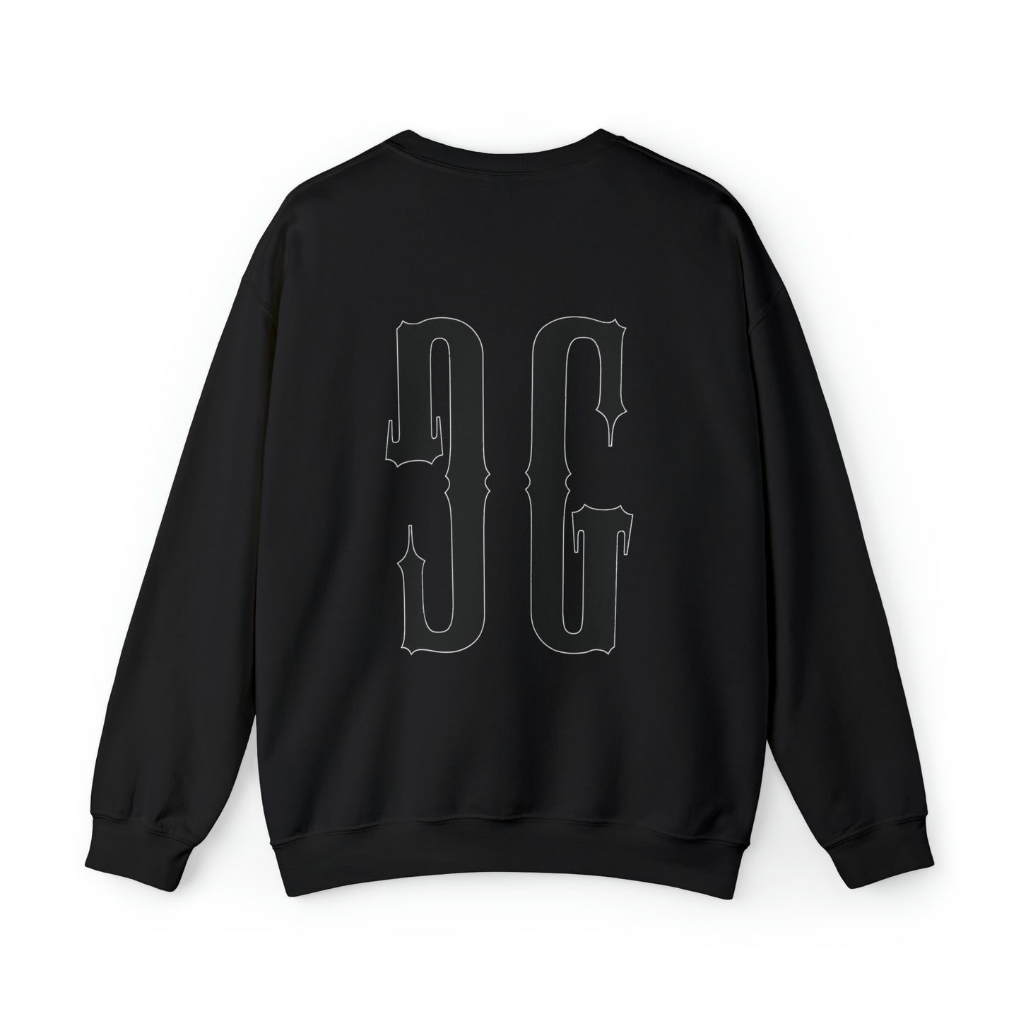 LIGATURE PRINT SWEATSHIRT