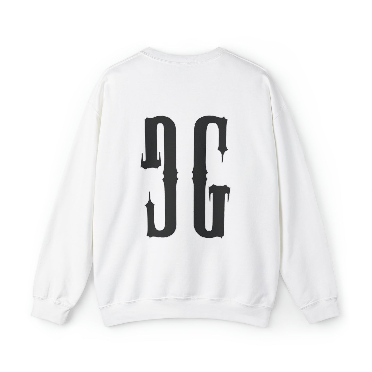 LIGATURE PRINT SWEATSHIRT