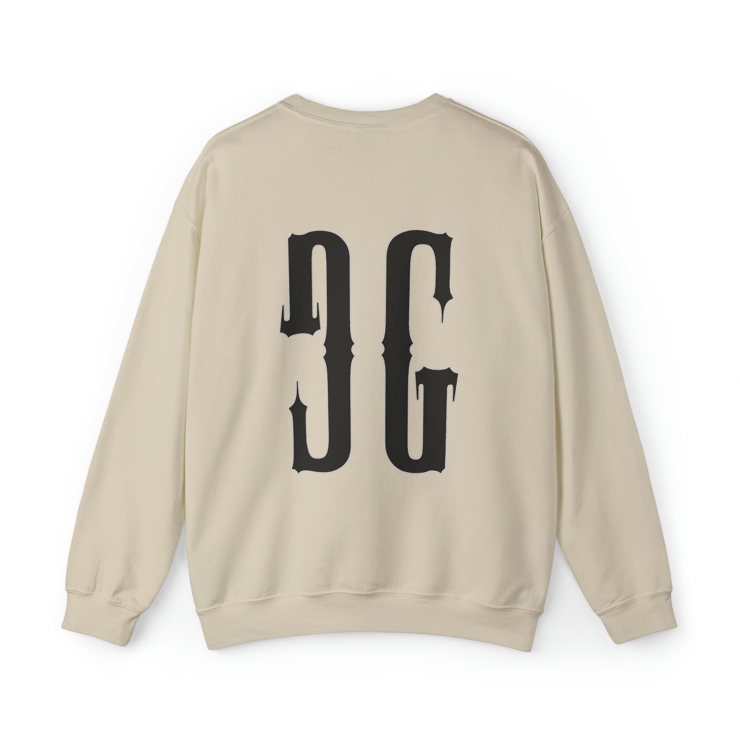 LIGATURE PRINT SWEATSHIRT